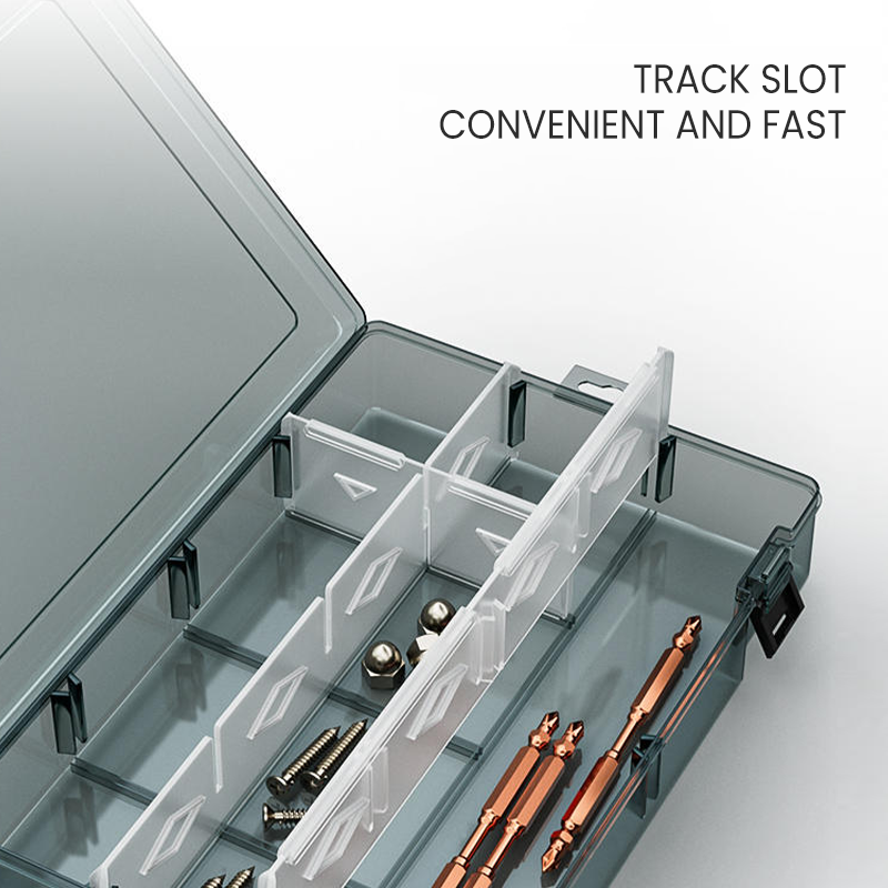 AIRAJ Plastic Tool Parts Box S - Electronics Gadgets And Accessories reseña y precio