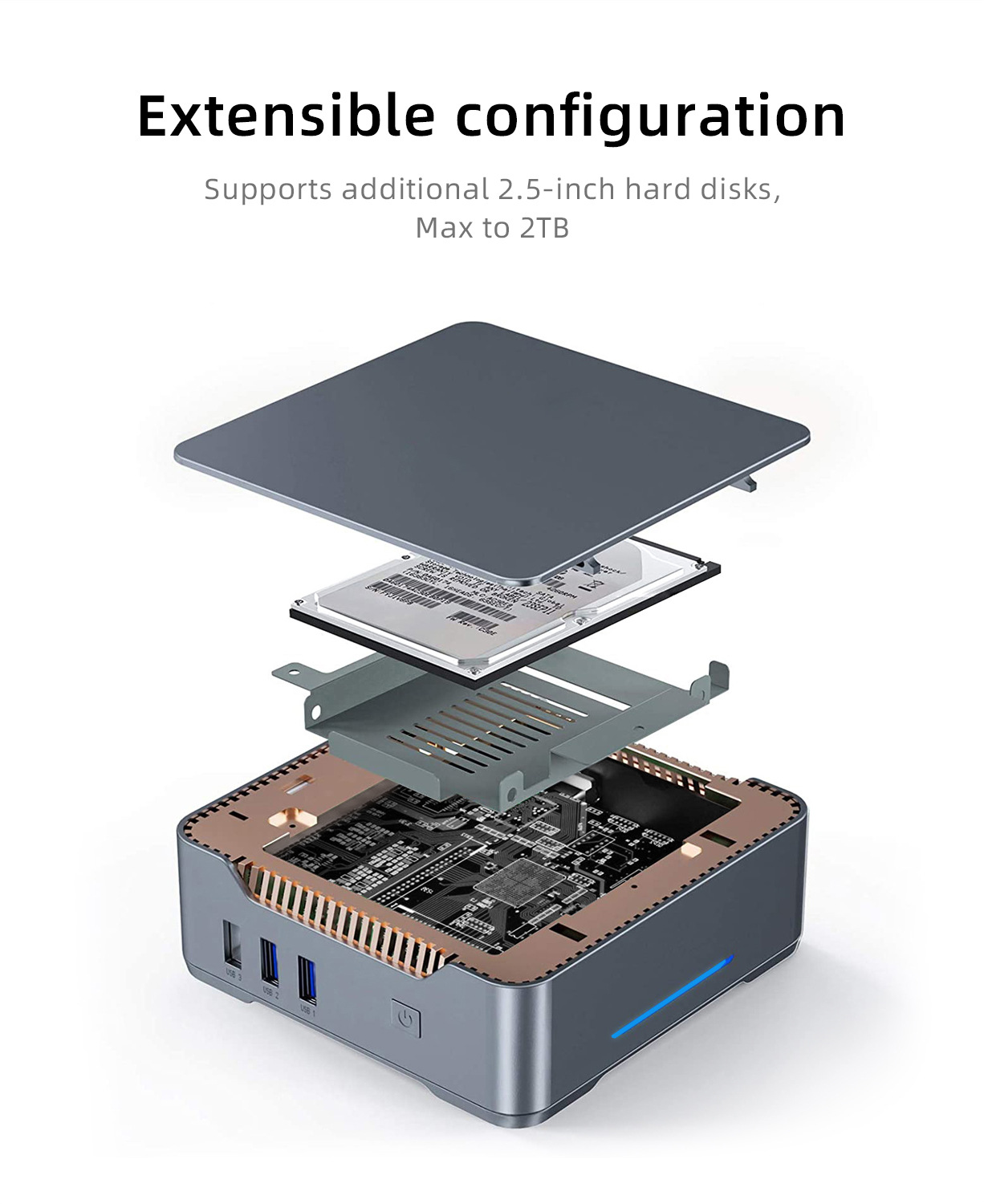 GK3V Pro mini pc Intel N5105 R - Mini Pc Windows reseña y precio