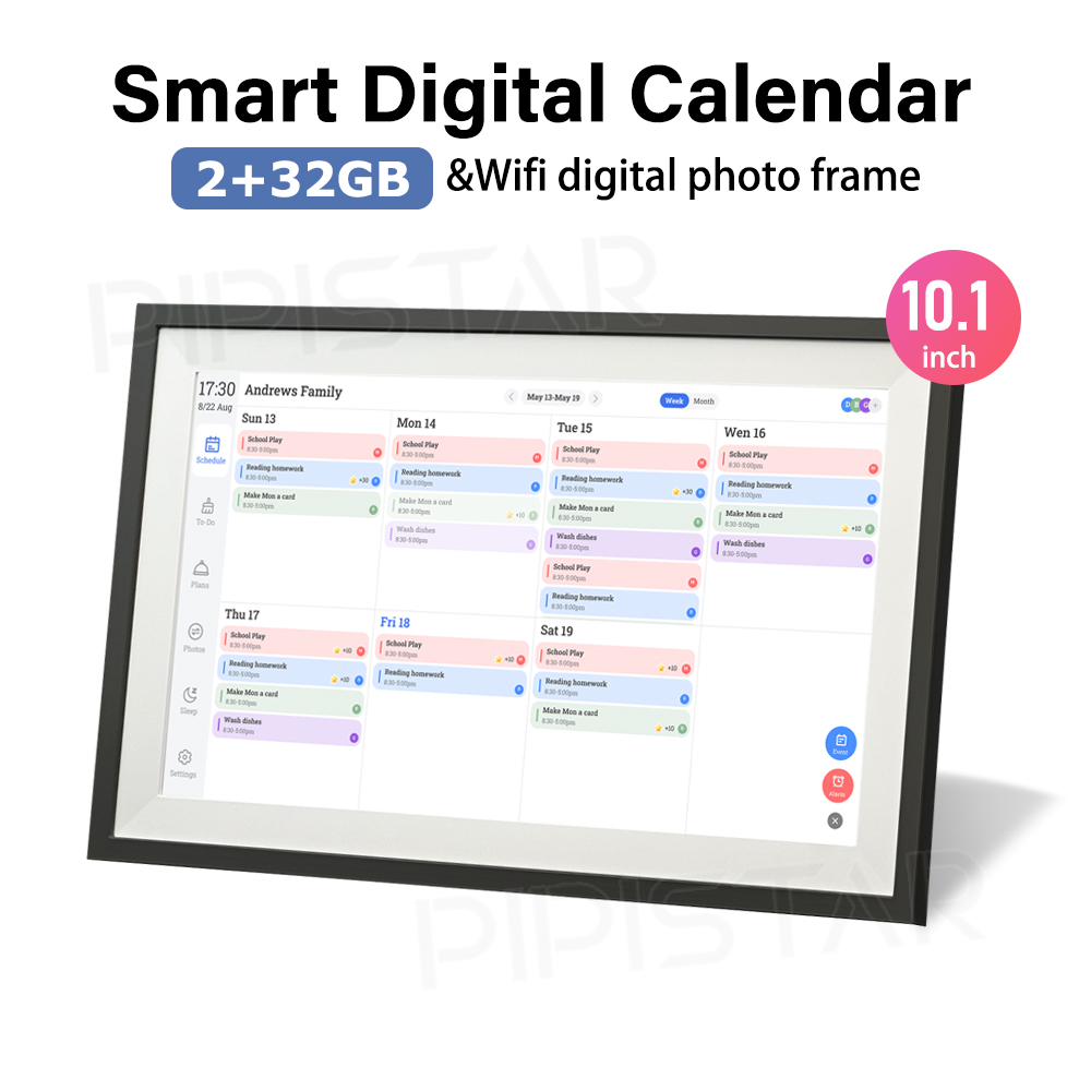 10.1-inch WIFI smart digital c - Digital Photo Frame Wifi reseña y precio