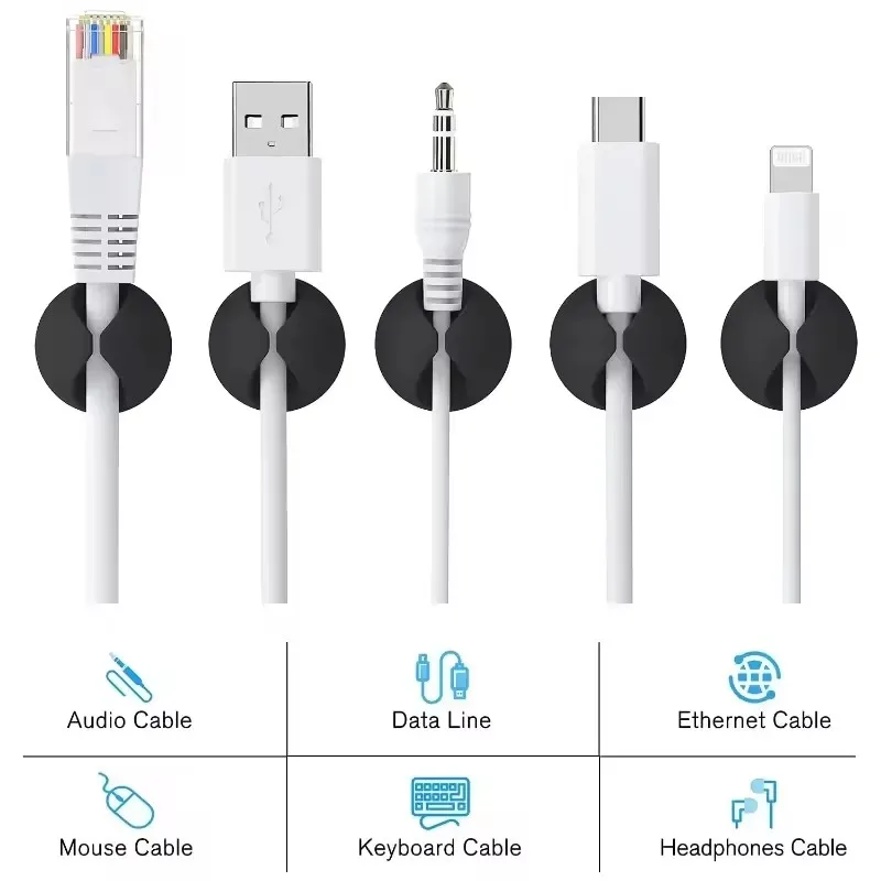 5/50Pcs Mini Cable Organizer S - Mini Electronics Gadgets reseña y precio